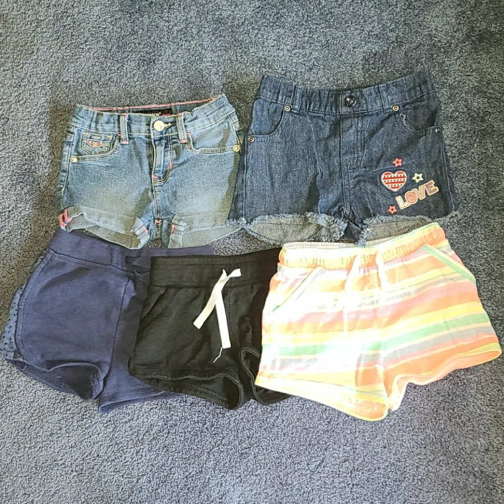 3T Girls Shorts Bundle